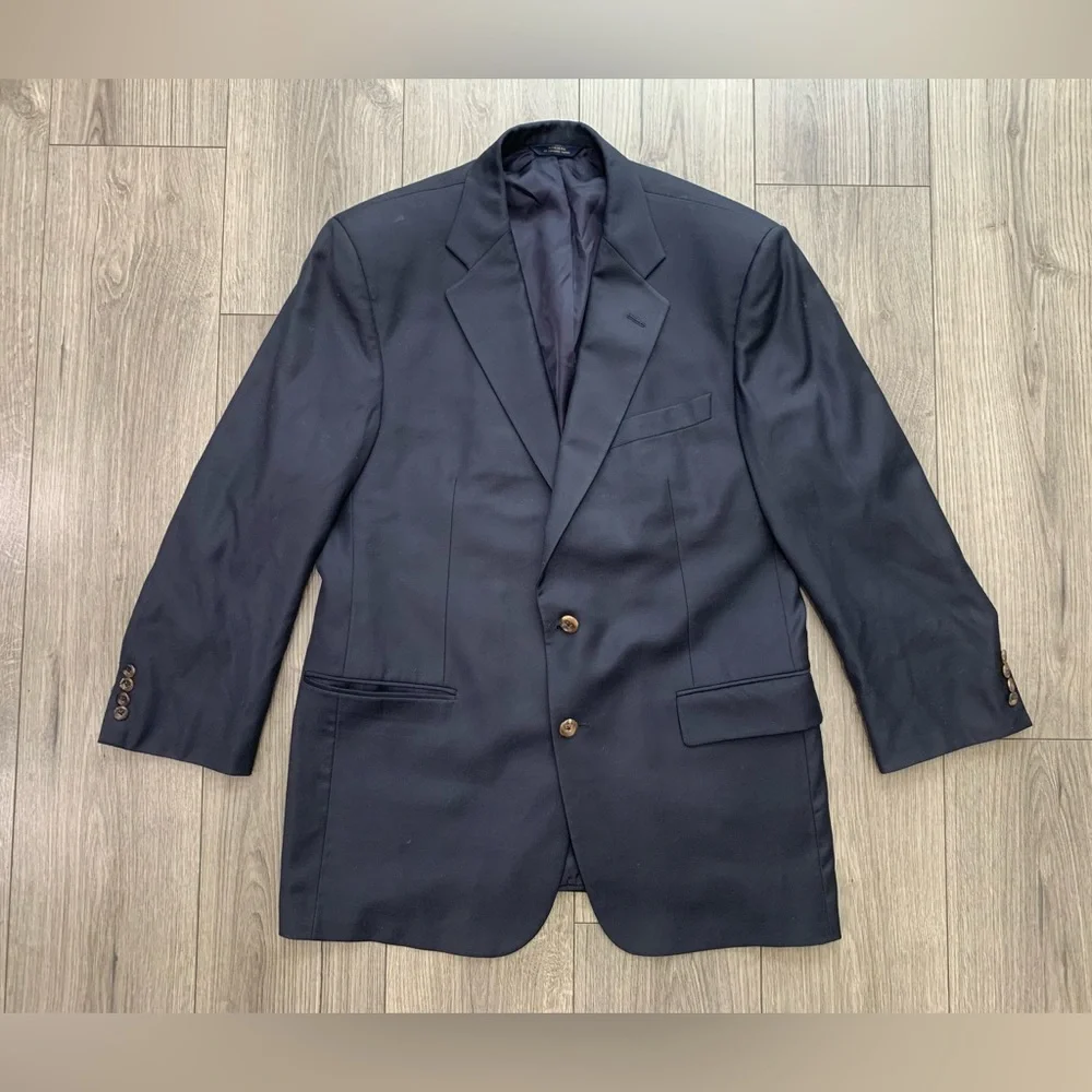 Brooks Brothers‎ Loro Piana 120's Country Club Sport Coat Blazer 43R